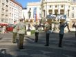 Prslunci Velitestva posdky Bratislava na Svetovom dni vojnovch veternov