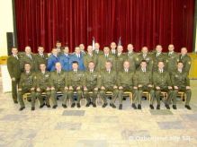 Vyradenie absolventov kurzu veliacich poddstojnkov rt KVPR a kurzu OR-7