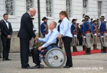 Paralympionici zloili sub v Prezidentskom palci
