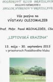 Pozvnka na vstavu obrazov poprednho slovenskho vtvarnka