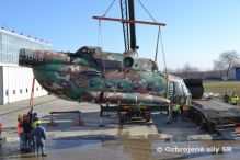 Odsun strojov Mi-17 na generlnu opravu do LOTN
